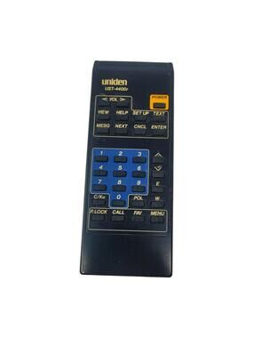 Uniden UST-4400r Remote Control Satellite Receiver TV System Original OEM WORKS